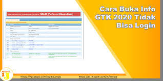 Salah satu hal penting yang menjadi salah satu syarat bagi guru penerima tunjangan profesi guru yang yang telah diatur dalam peraturan pemerintah nomor 74 tahun 2008 tentang guru ini terdapat pada pasal 17, yakni : Cara Buka Info Gtk 2020 Tidak Bisa Login Ij Com