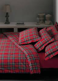 Merceria online e libreria patchwork a milano: Parure Lenzuola Cotone Scozzese Clan