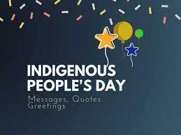 On this indigenous peoples' day and every day, i hope that this film helps to challenge misconceptions and remind americans that native people exist and deserve to be heard and represented. image source: Indigenous Peoples Day 169 Best Messages Quotes Greetings
