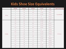 Shoe Size Chart Kids Shoes Collections
