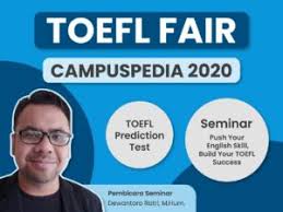 Mau Coba Tes Toefl Gratis Dan Seminar Beasiswa Ikutan Toefl Fair Campuspedia Aja Campuspedia News