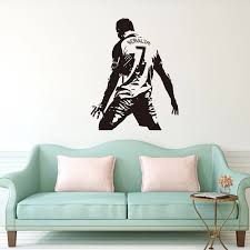 Check out our star wall art decor selection for the very best in unique or custom, handmade pieces from our shops. Cr7 Football Player Cristiano Ronaldo Wall Decal Soccer Star Wall Art Sticker Boys Room Decor Football Poster Aj584 Wall Stickers Aliexpress