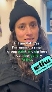 Kicking off 2026 with the first Vaz Art paint session of the year Happening  tomorrow @galleryartiva at Silver Star Link to tickets in bio