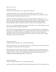 Antara nama lama yang merujuk kepada negeri johor ialah, hujung medini(disebut dalam syair jawa nagara kretagama), ganggayu (nama johor sebelum 1450) dan. Doc Asal Usul Luwu Mastil Andibintang Academia Edu
