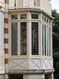 Bow Window Et Ses Vitraux Villa Art Nouveau Ville D Hiver Arcachon Gironde Aquitaine France Bow Window Window Design Art Deco Interior