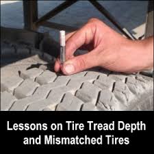 Lessons On Tire Tread Depth And Mismatched Tires