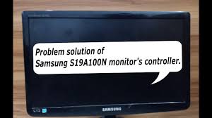 The Solvation Of Samsung S19a100n Monitor S Controller Pro Hack Youtube