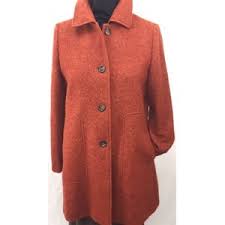 Manteau 3/4 doublé, studio 5 by at , veste intérieure , marque wool and cashmere , couleur noir , taille l. Manteaux De Laine Et Cachemire