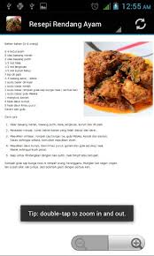 Siapa bilang rendang harus berbahan daging sapi? Resepi Rendang For Android Apk Download