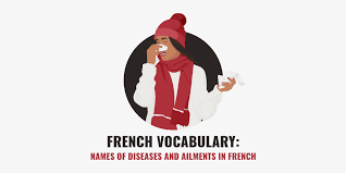 English health and illness words, vocabulary list. French Vocabulary Names Of Diseases And Ailments In French