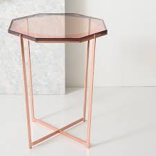 Gorgeous Gem Design Coffee Table In Rose Gold I D Love To See This In My Living Room Design Inspiration Rose Gold Table Side Table Table Glass Table