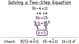 The principle for solving this type of equation is the same: How Do You Solve A Two Step Equation Virtual Nerd