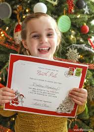 Browse through the selection to find. Santa S Nice List Certificate Let S Diy It All With Kritsyn Merkley