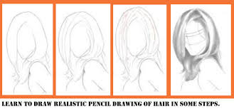 Simple pencil illustrations & vectors. How To Draw Realistic Pencil Drawing Of Hair In 6 Simple Steps Pencil Perceptions