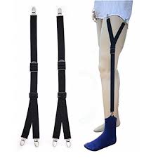 Iphree Men S Dress Shirt Garter Stays Socks Holders Belt Adjustable Straps With Locking Clamps Belts For Women Shirt Garters Mens Shirt Dress