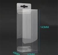 Custom Logo Transparent Clear PVC PET Folding Plastic Box ...