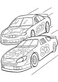 100 of the best images with which your child can create their own unique car. Coloring Pages Racing Car Coloring Page