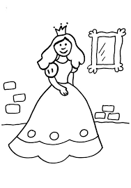 Maybe you would like to learn more about one of these? Princesa Delante Del Espejo Dibujo Para Colorear E Imprimir