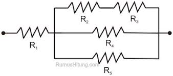 6 + 40 = 46 ω paralel antara dua hasil diatas. Susunan Hambatan Seri Dan Pararel