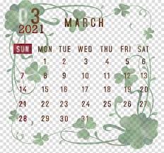 Here you can find printable march 2021 calendar templates available for free download in an editable format. March 2021 Printable Calendar March 2021 Calendar 2021 Calendar Clipart Saint Patricks Day Shamrock March 17 Transparent Clip Art