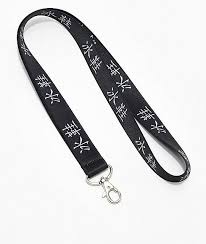 70 % off at $ 6.75 * using code 7018dba2. Buckle Down Kanji Black Lanyard Zumiez In 2021 Black Lanyard Lanyard Cute Lanyards
