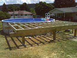 The bracing isn't required if the deck is less than 30 in. 24 Ft Above Ground Pool Deck Plans Bing Images Above Ground Pool Deck Plans Pool Deck Plans Above Ground Pool Decks