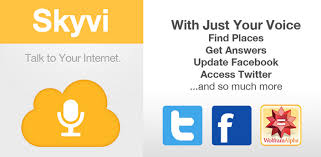 Skyvi Is The 1 Voice App On Android Get Skyvi While Free Skyvi Knows Everything From Local Businesses To Celebritie Siri For Android Voice App Android Apps