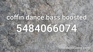 Rtrack social does not host audios, and all rights belong to the rights holder of the audio. Coffin Dance Bass Boosted Roblox Id Roblox Music Codes