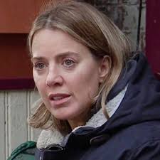 Sally Carman looks worlds away from Corrie character as she reveals tattoo  at cast party