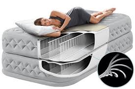 And at 60 by 20 by 80 inches (w x h x d), the mattress is an official queen size, making it a good fit for fitted sheets. Intex Supreme Air Flow Tweepersoons Luchtbed Luchtbedplaza Nl