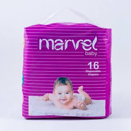 Marvel Diaper 16pcs L