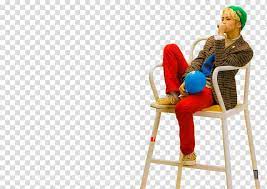Mark Nct Dream Man Sitting Holding Blue Balloon Transparent Background Png Clipart Nct Dream Nct Man Sitting
