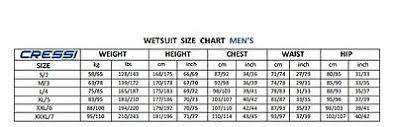 Cressi Sub Spring Men 3 5mm Wetsuit Brand New 215 00