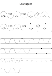graphisme turbulus graphismes maternelle ecole enfantine activites de feuilles coloriage voiture cool