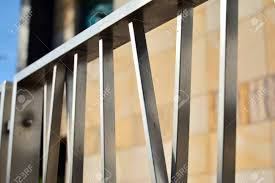 High quality banister rails, staircase refurbishment spindles and newel posts, update your stairs at the best prices. Chromium Metal Fence With Handrail Chrome Plated Metal Railings Stock Photo Picture And Royalty Free Image Image 130815725