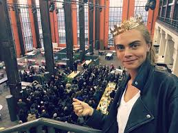 With this kind of film, you need someone who really wants to be serious about acting. Cara Delevingne Photo From The Set Of Valerian