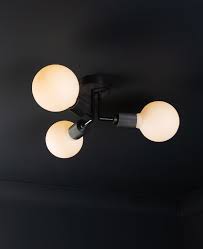 A recessed light bulb lies flush with the ceiling or other surface, making it nearly impossible to grab and unscrew it by hand. Semi Flush Ceiling Lights Hoxton In Four Finishes