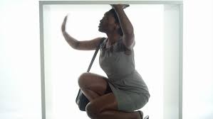 African Woman Trapped Box Stock Footage Video (100% Royalty-free ...