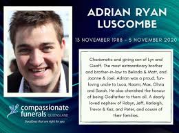 Adrian Ryan Luscombe (1988-2020)