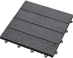 Verleihen sie ihrem balkon und ihrer terrasse das gewisse etwas. Klickfliese Konsta Wpc 30x30 Cm Anthrazit Bei Hornbach Kaufen