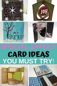 Customize the text, layouts, and every tiny detail. How To Make Amazing Cards With Easy Special Effects Paper Craft Tutorials Simple Cards Handmade Cards Diy