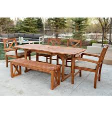 Walker Edison Ow6xbdbr 1 139 00 Patio Dining Set Outdoor Patio Decor Patio Decor