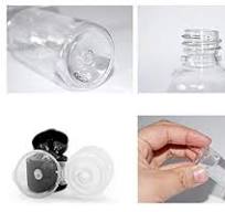 Amazon.com: 12PCS 20ml/0.67oz Empty Clear Plastic Sample Bottle Travel  Container Jar Pot Vial with Flip Lid Perfect for Makeup Emollient Water  Shower ...