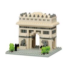 Now You Can Nano Size Your Very Own Arc De Triomphe With These Micro Sized Building Blocks 3d Models Take Shape Ri Arc De Triomphe Building Construction Sets