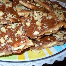 There are a few things that remind us that christmas is in the air. Sweet And Saltines Recipe Sweet And Saltines Food Network Recipes Trisha Yearwood Recipes