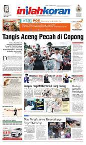 Post a comment for loker asisten apoteker rs graha mandiri palembang april 2021. Tangis Aceng Pecah Di Copong By Inilah Koran Issuu