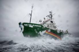 On september 15, 1971, the don't make a wave committee sent an. Greenpeace Activists Protest Near Oil Rig In Norway S Arctic Waters Arctictoday