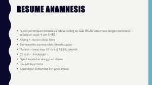 Presentasi Kasus Stroke Hemmoragik Ppt Download