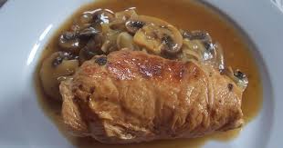 Recette Roules De Dinde Farcis A La Duxelle De Champignons Notee 4 5 Dinde Farcie Roules De Dinde Recettes De Cuisine