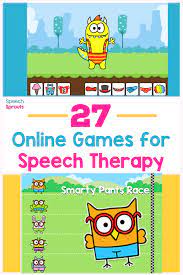 Online games are a favorite activity for my speech therapy students. 27 Free Online Games For Speech Therapy You Need To Know About Speech Sprouts